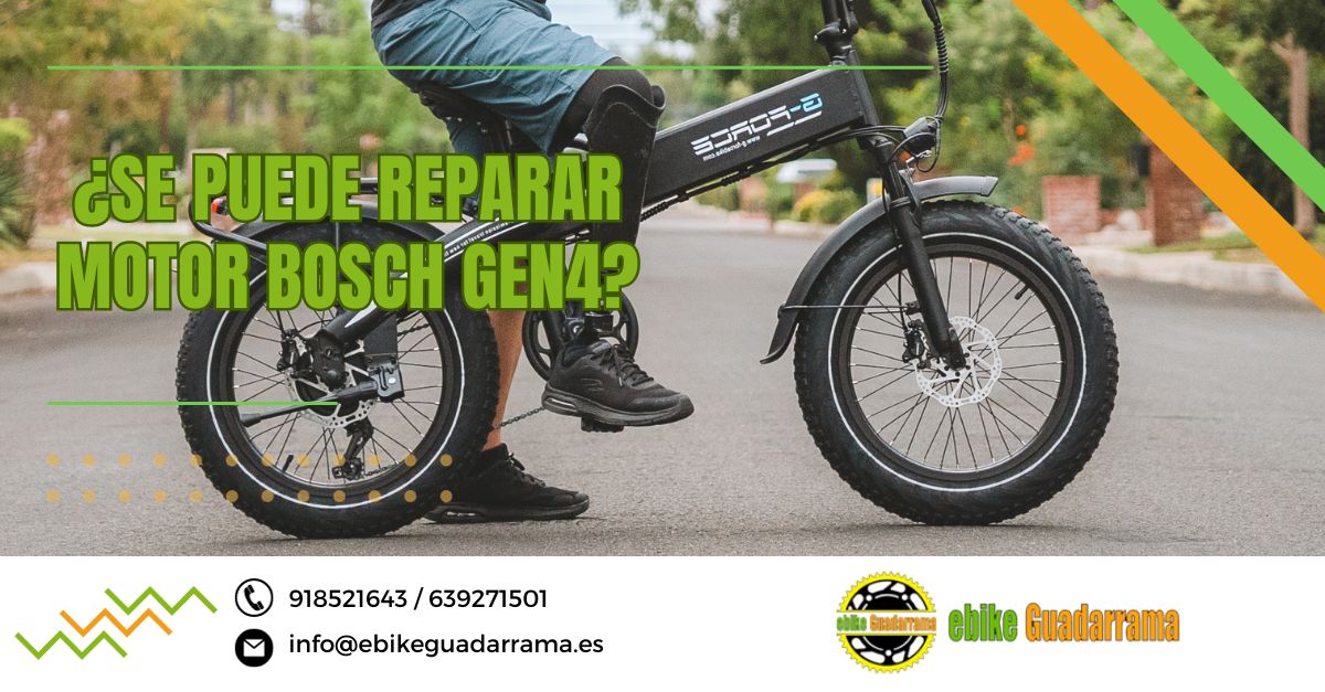 Reparaci n de motores Bosch Gen4 Ebike Guadarrama